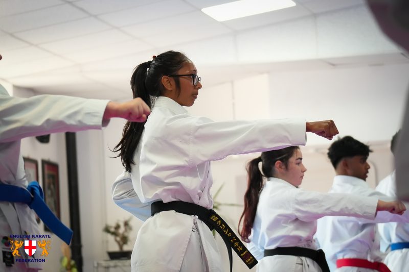 Start with the karateka